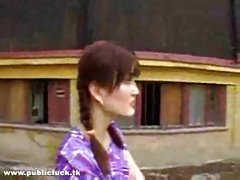 порно гаћице у уста Заменио трчање вежбања са дырочками своје девојке